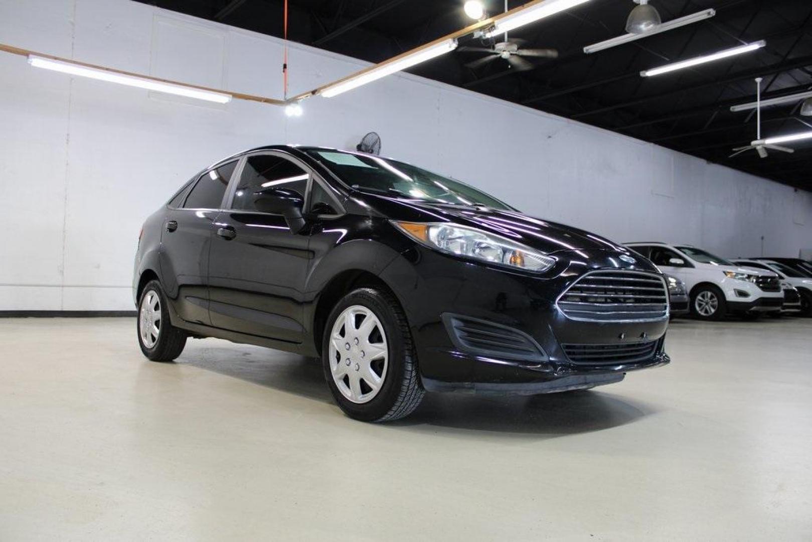 2018 Shadow Black /Charcoal Black Ford Fiesta S (3FADP4AJ3JM) with an 1.6L I4 Ti-VCT engine, Automatic transmission, located at 15300 Midway Rd., Addison, TX, 75001, (972) 702-0011, 32.958321, -96.838074 - Photo#1