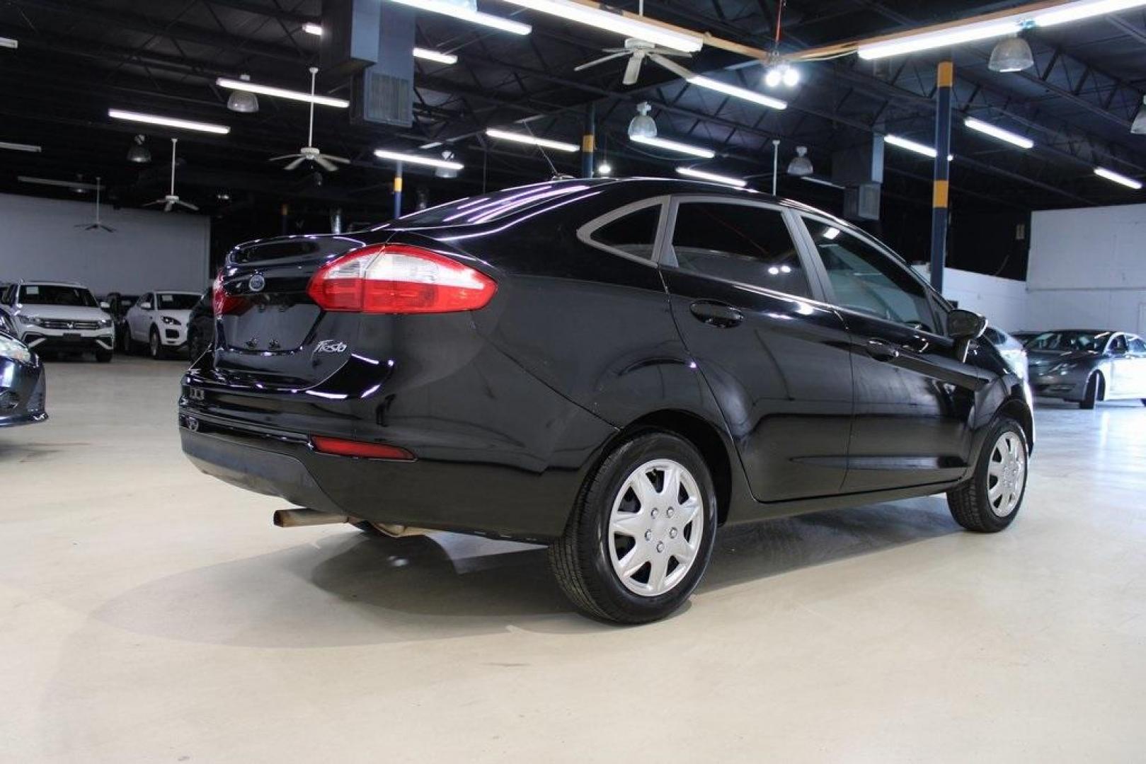 2018 Shadow Black /Charcoal Black Ford Fiesta S (3FADP4AJ3JM) with an 1.6L I4 Ti-VCT engine, Automatic transmission, located at 15300 Midway Rd., Addison, TX, 75001, (972) 702-0011, 32.958321, -96.838074 - Photo#2