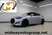 2014 Ironman Silver Metallic /Black Hyundai Veloster Turbo (KMHTC6AEXEU) with an 1.6L I4 DGI DOHC 16V Turbocharged engine, Manual transmission, located at 15300 Midway Rd., Addison, TX, 75001, (972) 702-0011, 32.958321, -96.838074 - Photo#0