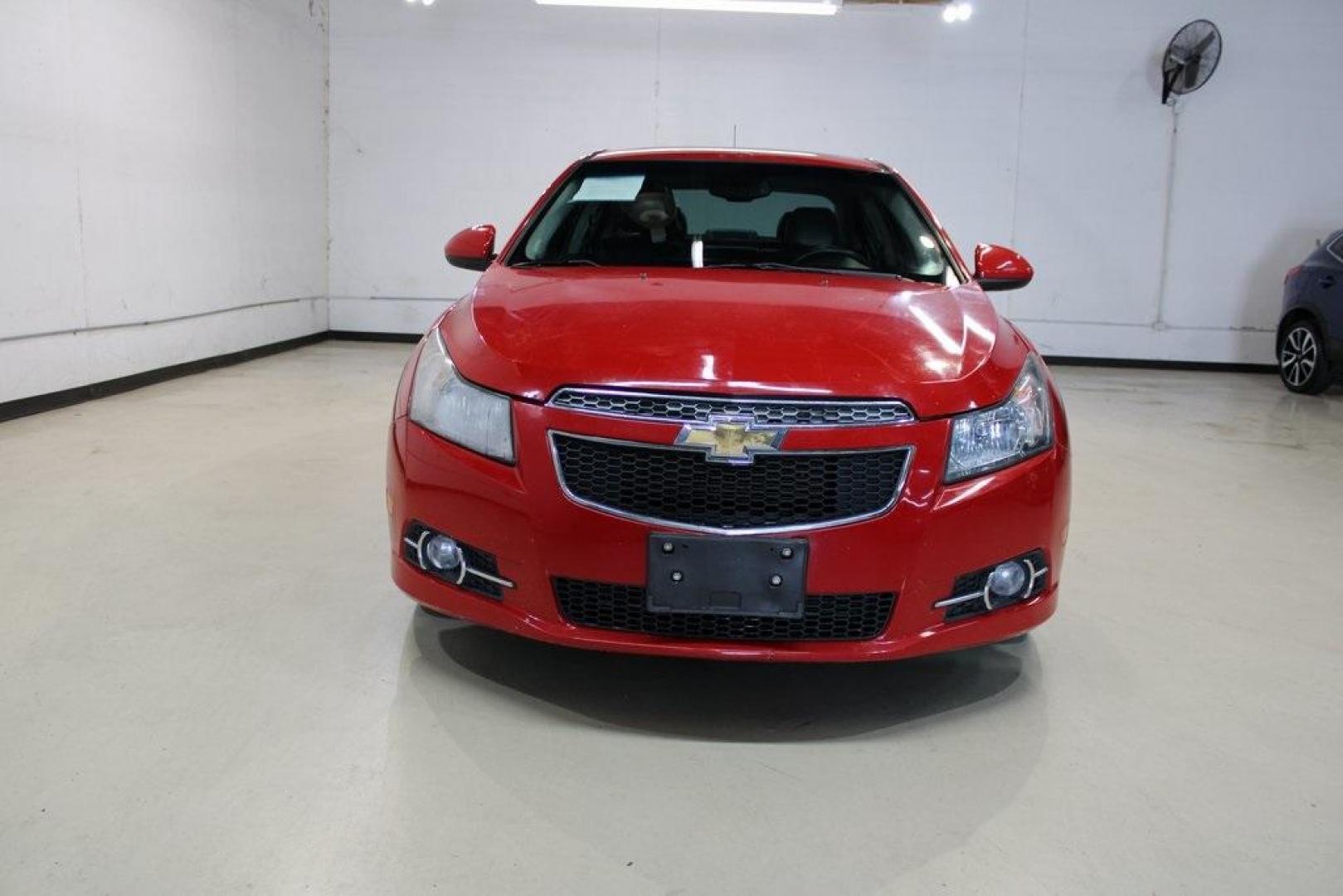 2013 Victory Red /Black Chevrolet Cruze LTZ (1G1PG5SB6D7) with an ECOTEC 1.4L I4 SMPI DOHC Turbocharged VVT engine, Automatic transmission, located at 15300 Midway Rd., Addison, TX, 75001, (972) 702-0011, 32.958321, -96.838074 - Photo#6