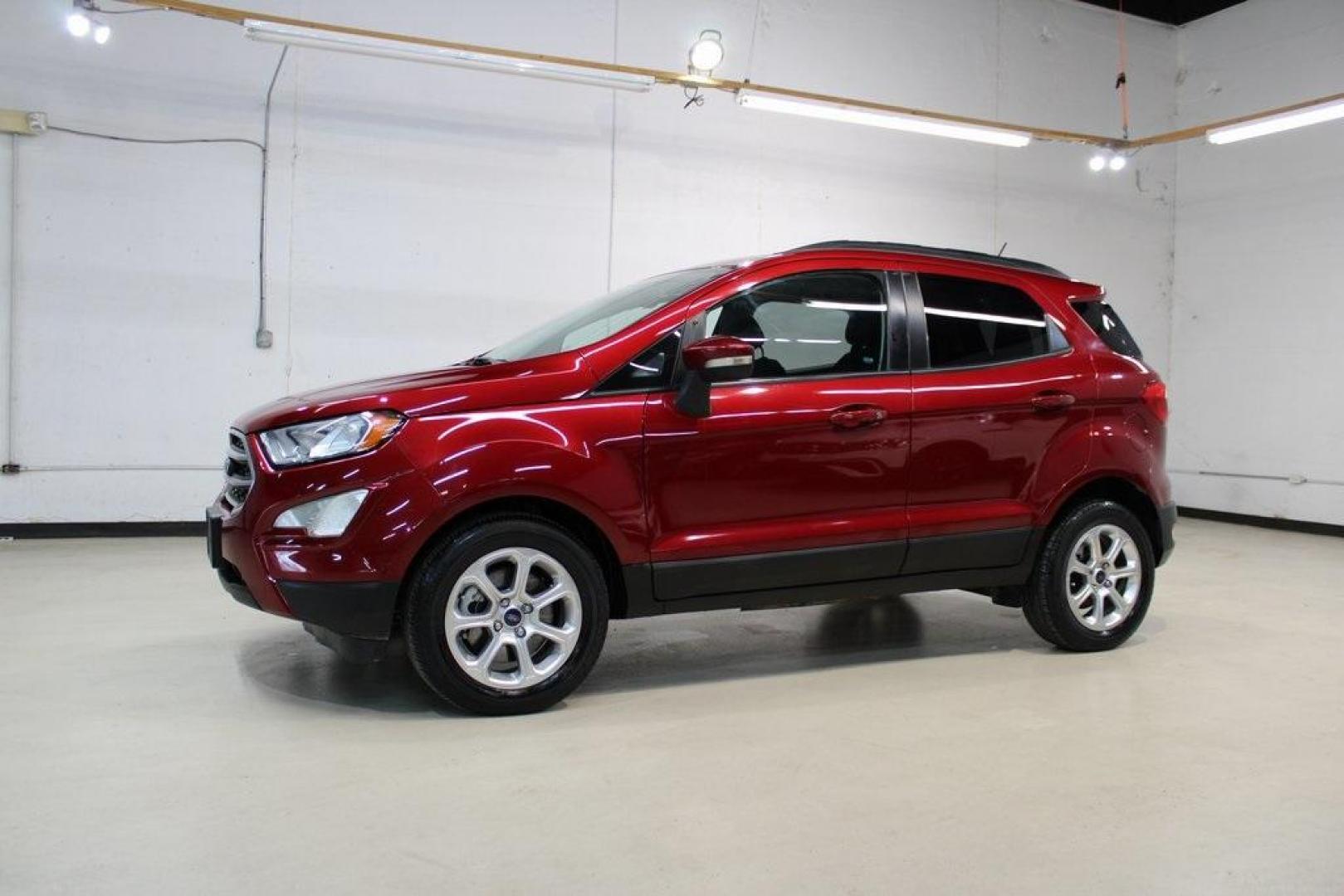 2018 Ruby Red /Ebony Black Ford EcoSport SE (MAJ3P1TE3JC) with an EcoBoost 1.0L I3 GTDi DOHC Turbocharged VCT engine, Automatic transmission, located at 15300 Midway Rd., Addison, TX, 75001, (972) 702-0011, 32.958321, -96.838074 - Photo#3