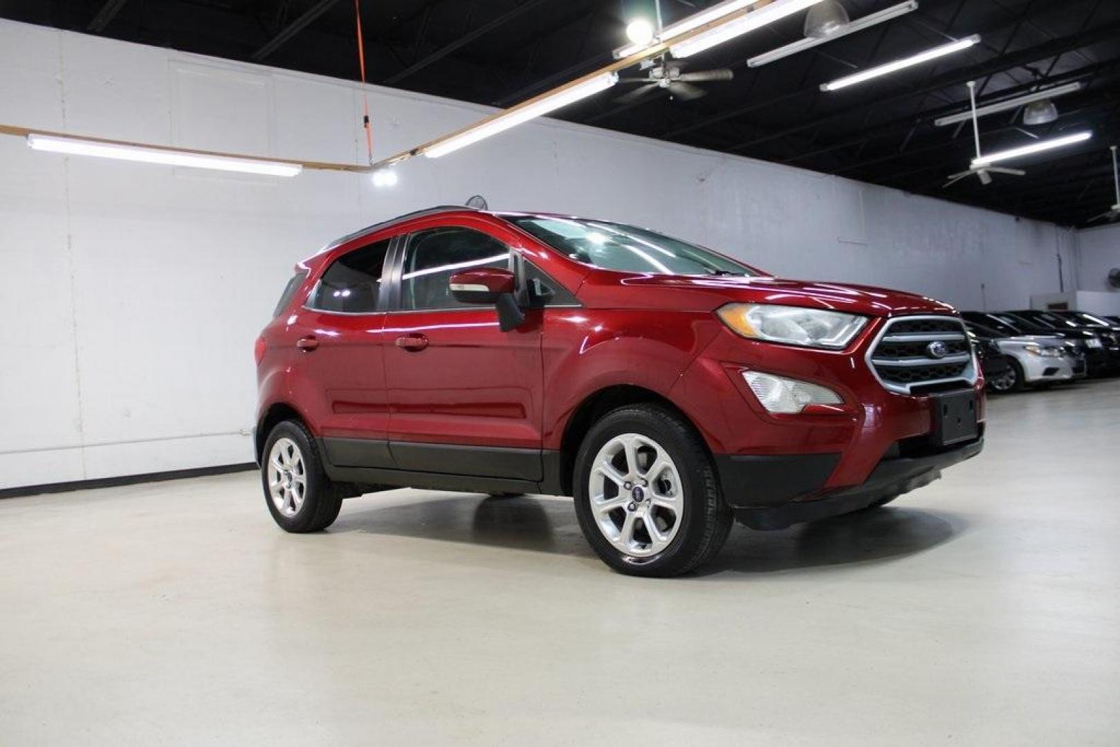 2018 Ruby Red /Ebony Black Ford EcoSport SE (MAJ3P1TE3JC) with an EcoBoost 1.0L I3 GTDi DOHC Turbocharged VCT engine, Automatic transmission, located at 15300 Midway Rd., Addison, TX, 75001, (972) 702-0011, 32.958321, -96.838074 - Photo#6