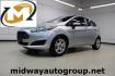 2016 Ingot Silver /Black Ford Fiesta SE (3FADP4EJ0GM) with an 1.6L I4 Ti-VCT engine, Automatic transmission, located at 15300 Midway Rd., Addison, TX, 75001, (972) 702-0011, 32.958321, -96.838074 - Photo#0