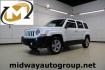 2017 Bright White Clearcoat /Dark Slate Gray Jeep Patriot Latitude (1C4NJPFA0HD) with an 2.0L I4 DOHC 16V Dual VVT engine, CVT transmission, located at 15300 Midway Rd., Addison, TX, 75001, (972) 702-0011, 32.958321, -96.838074 - Photo#0