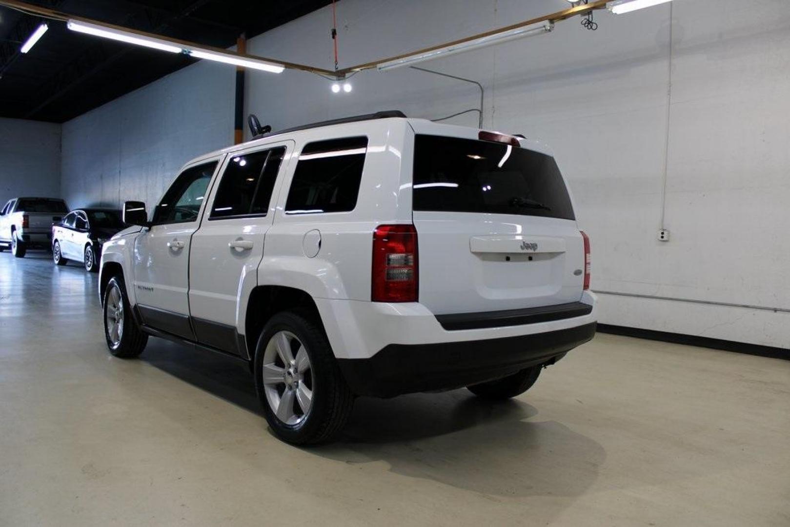 2017 Bright White Clearcoat /Dark Slate Gray Jeep Patriot Latitude (1C4NJPFA0HD) with an 2.0L I4 DOHC 16V Dual VVT engine, CVT transmission, located at 15300 Midway Rd., Addison, TX, 75001, (972) 702-0011, 32.958321, -96.838074 - Photo#3