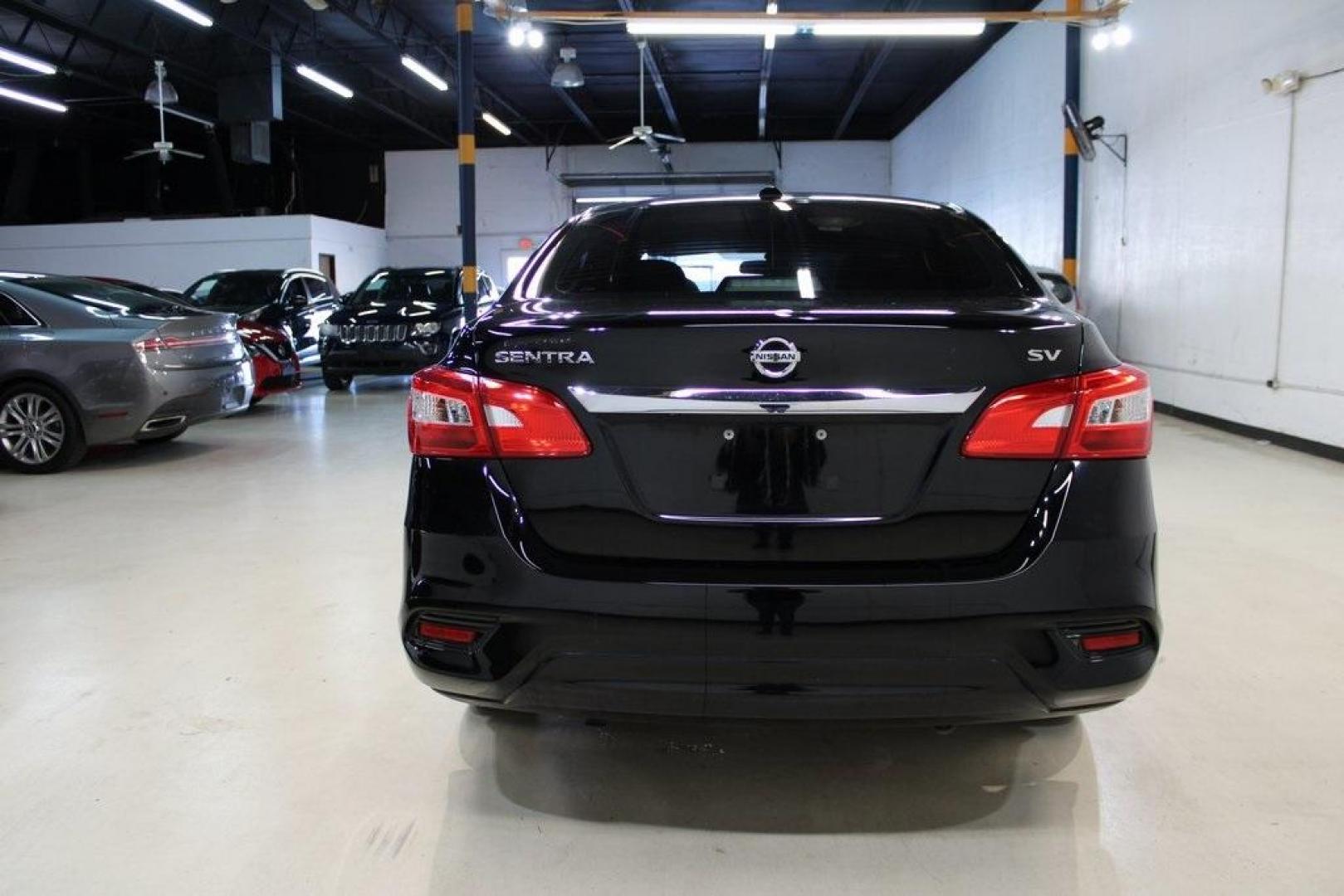 2017 Super Black /Charcoal Nissan Sentra SV (3N1AB7AP7HY) with an 1.8L 4-Cylinder DOHC 16V engine, CVT transmission, located at 15300 Midway Rd., Addison, TX, 75001, (972) 702-0011, 32.958321, -96.838074 - HOME OF THE NO HAGGLE PRICE - WHOLESALE PRICES TO THE PUBLIC!! Sentra SV, 4D Sedan, 1.8L 4-Cylinder DOHC 16V, CVT with Xtronic, FWD, Super Black, Charcoal Cloth.<br><br>Super Black 2017 Nissan Sentra SV<br><br>29/37 City/Highway MPG<br><br><br>At Midway Auto Group, we strive to provide you with the - Photo#9