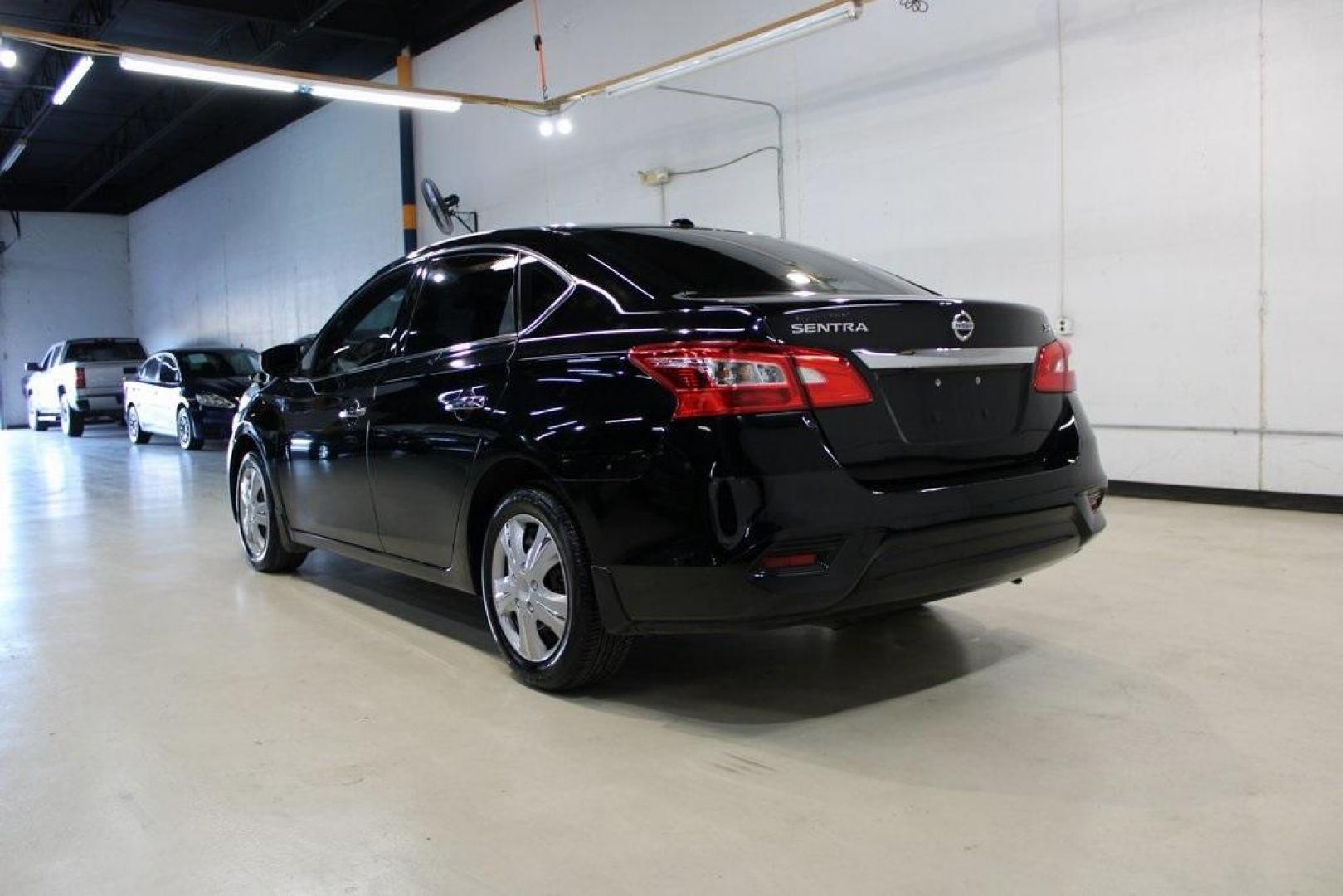 2017 Super Black /Charcoal Nissan Sentra SV (3N1AB7AP7HY) with an 1.8L 4-Cylinder DOHC 16V engine, CVT transmission, located at 15300 Midway Rd., Addison, TX, 75001, (972) 702-0011, 32.958321, -96.838074 - HOME OF THE NO HAGGLE PRICE - WHOLESALE PRICES TO THE PUBLIC!! Sentra SV, 4D Sedan, 1.8L 4-Cylinder DOHC 16V, CVT with Xtronic, FWD, Super Black, Charcoal Cloth.<br><br>Super Black 2017 Nissan Sentra SV<br><br>29/37 City/Highway MPG<br><br><br>At Midway Auto Group, we strive to provide you with the - Photo#3