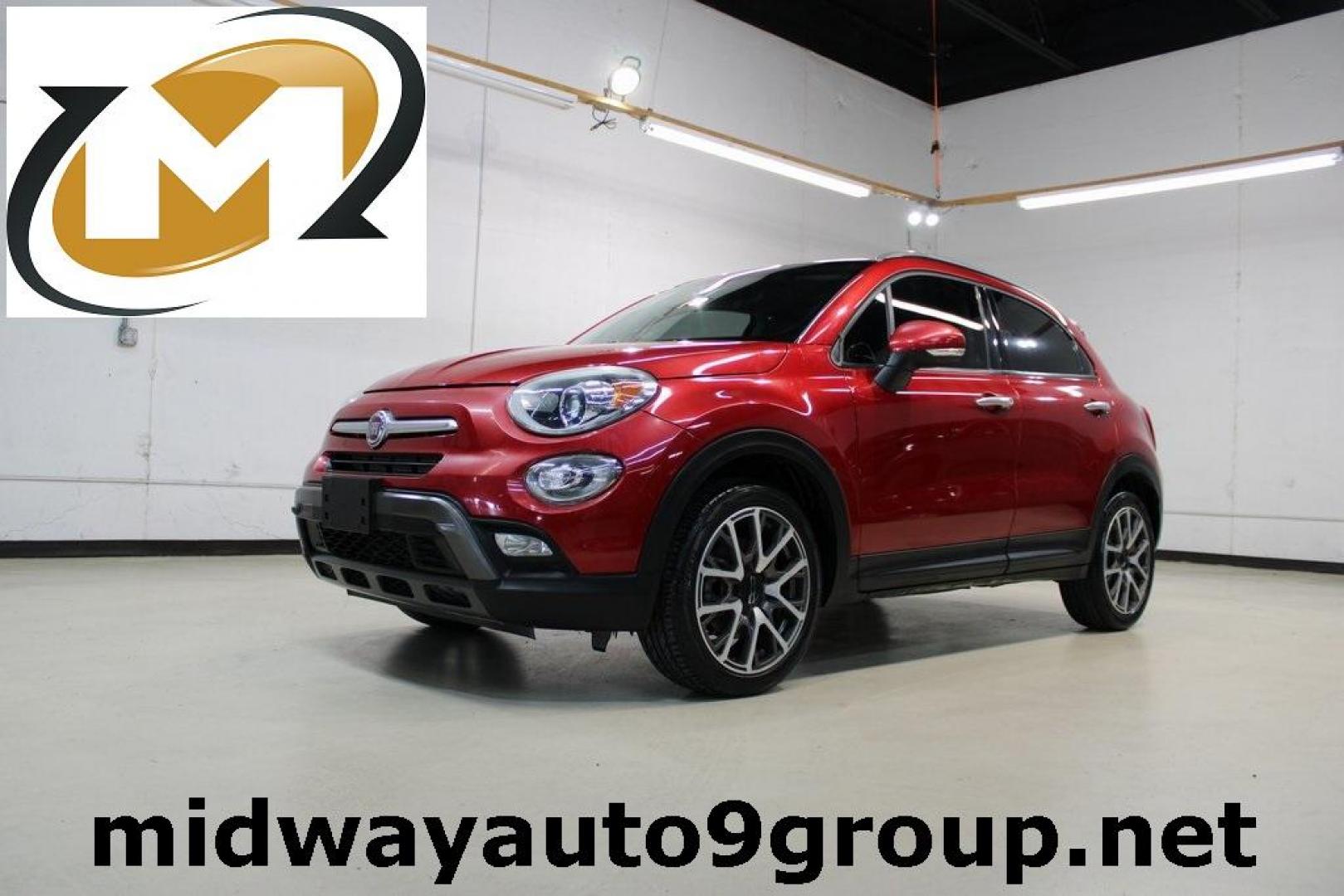 2018 Amore Red Metallic /Black Fiat 500X Trekking (ZFBCFXCB2JP) with an 2.4L I4 engine, Automatic transmission, located at 15300 Midway Rd., Addison, TX, 75001, (972) 702-0011, 32.958321, -96.838074 - Photo#0