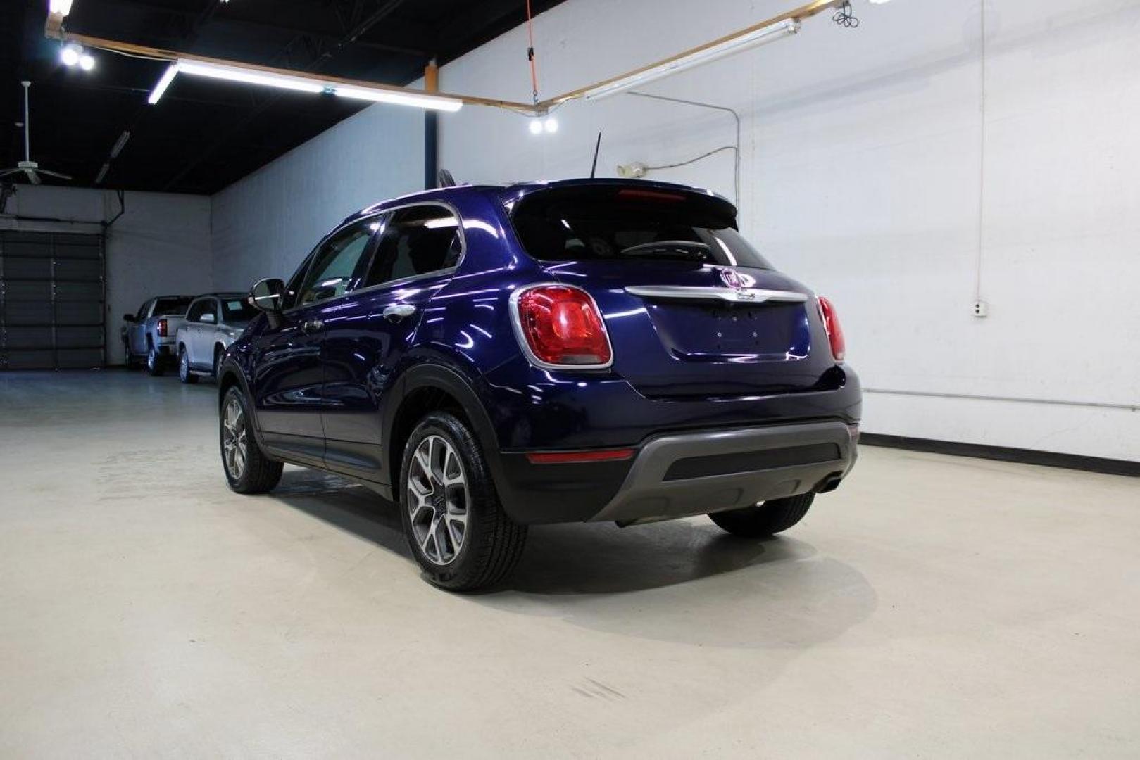 2018 Blu Venezia (Blue Metallic) /Black Fiat 500X Trekking (ZFBCFXCB8JP) with an 2.4L I4 engine, Automatic transmission, located at 15300 Midway Rd., Addison, TX, 75001, (972) 702-0011, 32.958321, -96.838074 - Photo#3