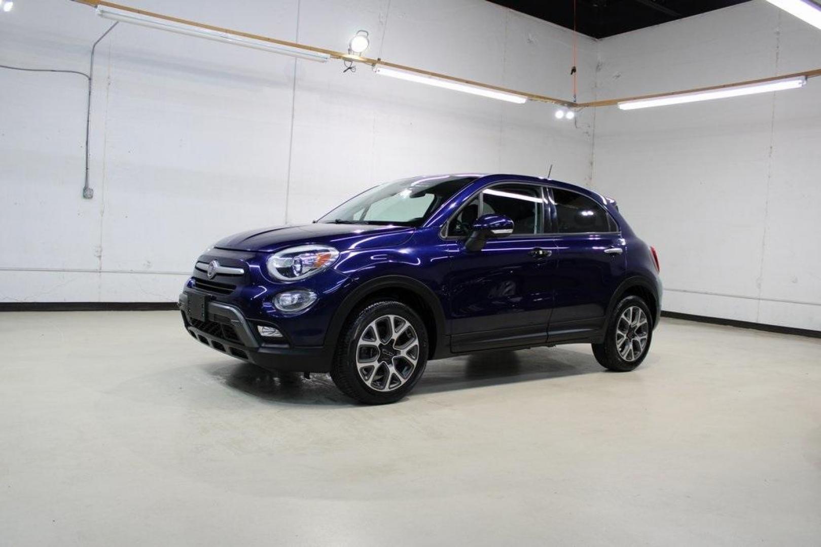 2018 Blu Venezia (Blue Metallic) /Black Fiat 500X Trekking (ZFBCFXCB8JP) with an 2.4L I4 engine, Automatic transmission, located at 15300 Midway Rd., Addison, TX, 75001, (972) 702-0011, 32.958321, -96.838074 - Photo#4