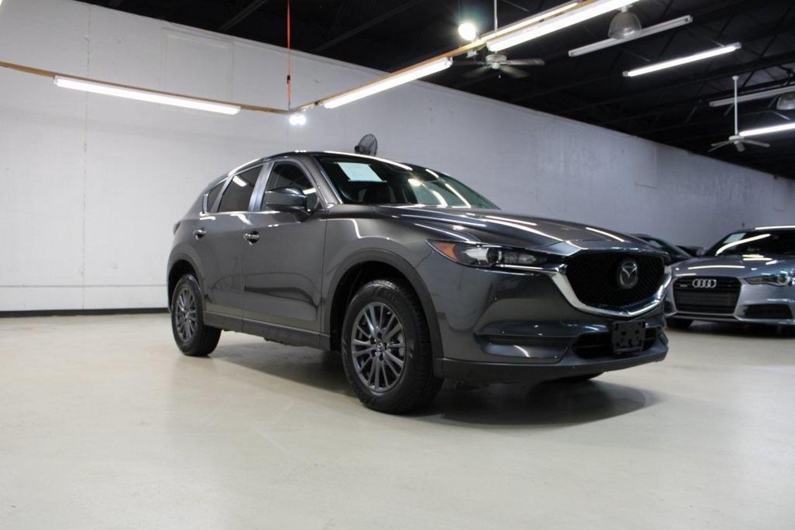 2020 Machine Gray Metallic /Black Mazda CX-5 Touring (JM3KFACM8L0) with an SKYACTIV 2.5L 4-Cylinder DOHC 16V engine, Automatic transmission, located at 15300 Midway Rd., Addison, TX, 75001, (972) 702-0011, 32.958321, -96.838074 - Photo#1