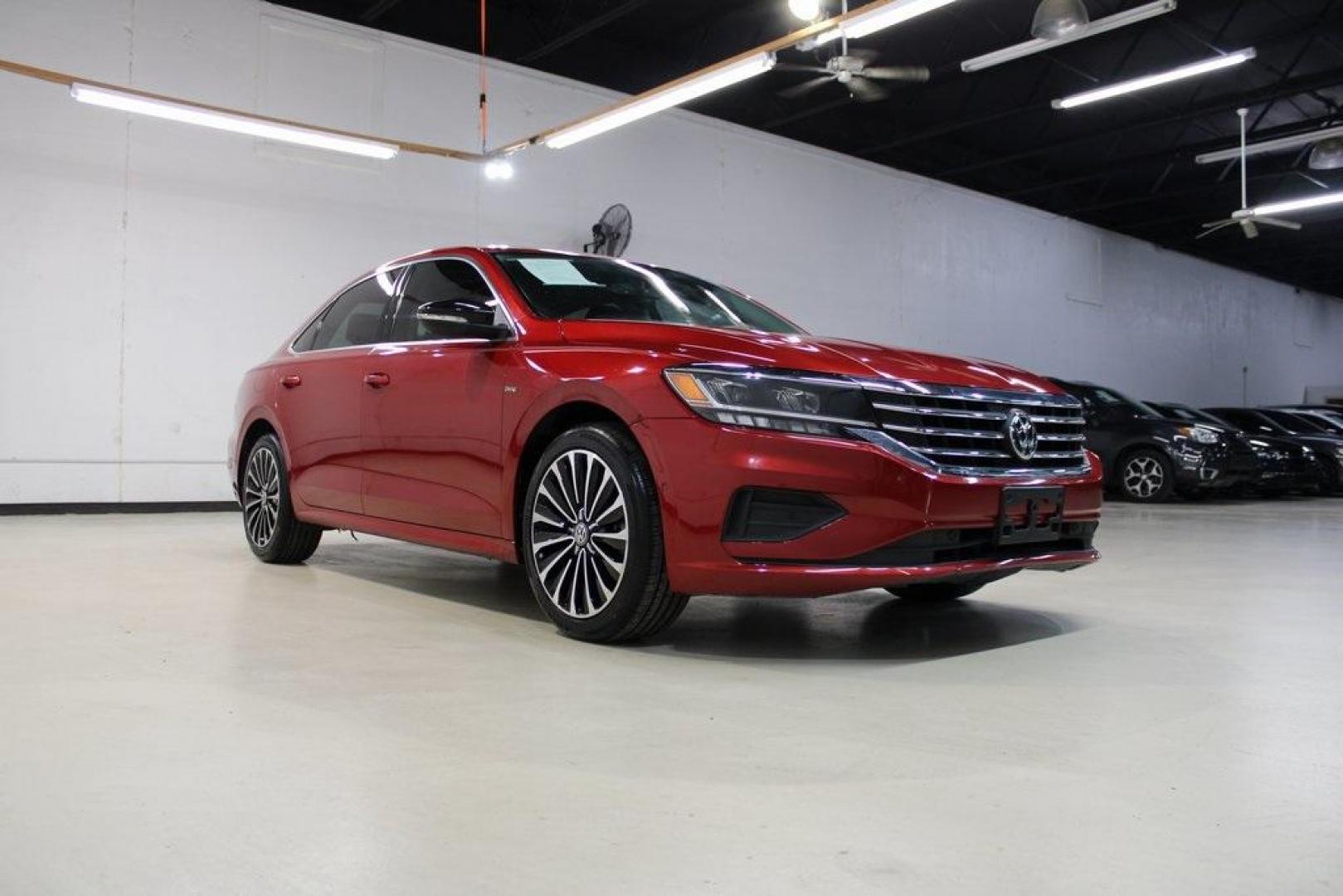 2022 Aurora Red Metallic Volkswagen Passat 2.0T Limited Edition (1VWBA7A37NC) with an 2.0L I4 TSI Turbocharged engine, Automatic transmission, located at 15300 Midway Rd., Addison, TX, 75001, (972) 702-0011, 32.958321, -96.838074 - Photo#1