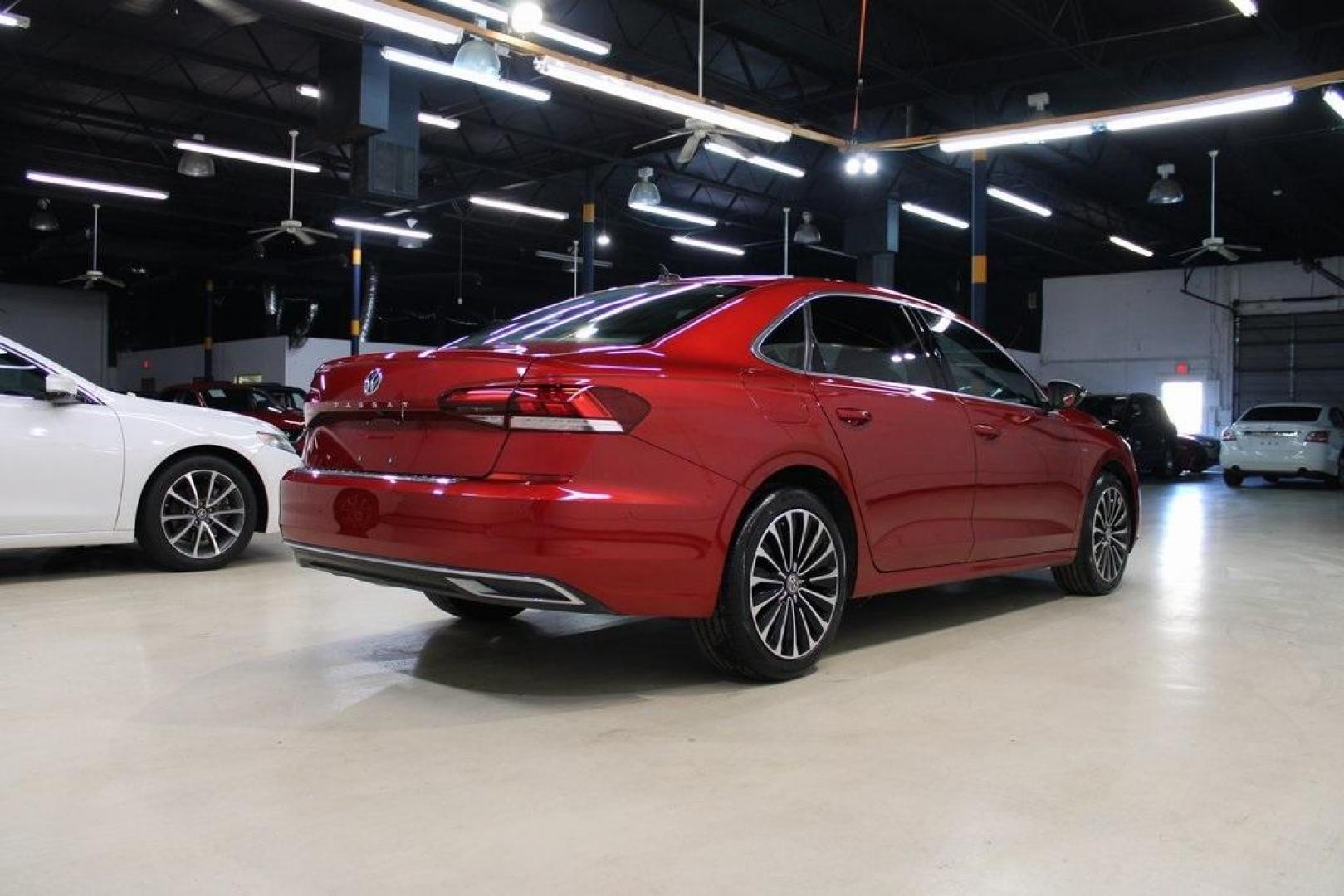 2022 Aurora Red Metallic Volkswagen Passat 2.0T Limited Edition (1VWBA7A37NC) with an 2.0L I4 TSI Turbocharged engine, Automatic transmission, located at 15300 Midway Rd., Addison, TX, 75001, (972) 702-0011, 32.958321, -96.838074 - Photo#2