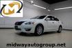 2015 Glacier White /Beige Nissan Altima 2.5 S (1N4AL3AP8FN) with an 2.5L I4 DOHC 16V engine, CVT transmission, located at 15300 Midway Rd., Addison, TX, 75001, (972) 702-0011, 32.958321, -96.838074 - Photo#0