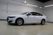 2021 Summit White /Jet Black Chevrolet Malibu LS (1G1ZB5ST5MF) with an 1.5L DOHC engine, CVT transmission, located at 15300 Midway Rd., Addison, TX, 75001, (972) 702-0011, 32.958321, -96.838074 - Photo#4