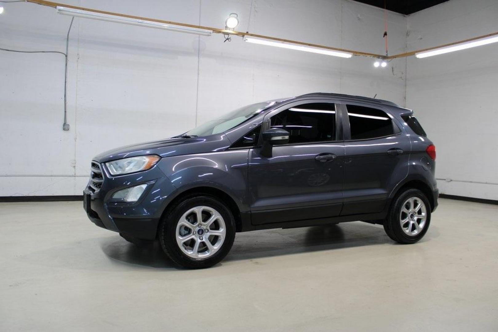 2019 Smoke /Ebony Black Ford EcoSport SE (MAJ3S2GE4KC) with an EcoBoost 1.0L I3 GTDi DOHC Turbocharged VCT engine, Automatic transmission, located at 15300 Midway Rd., Addison, TX, 75001, (972) 702-0011, 32.958321, -96.838074 - Photo#4