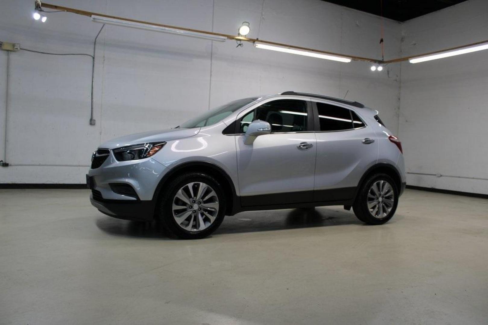 2019 Quicksilver Metallic /Ebony Buick Encore Preferred (KL4CJASBXKB) with an ECOTEC 1.4L I4 SMPI DOHC Turbocharged VVT engine, Automatic transmission, located at 15300 Midway Rd., Addison, TX, 75001, (972) 702-0011, 32.958321, -96.838074 - Photo#3