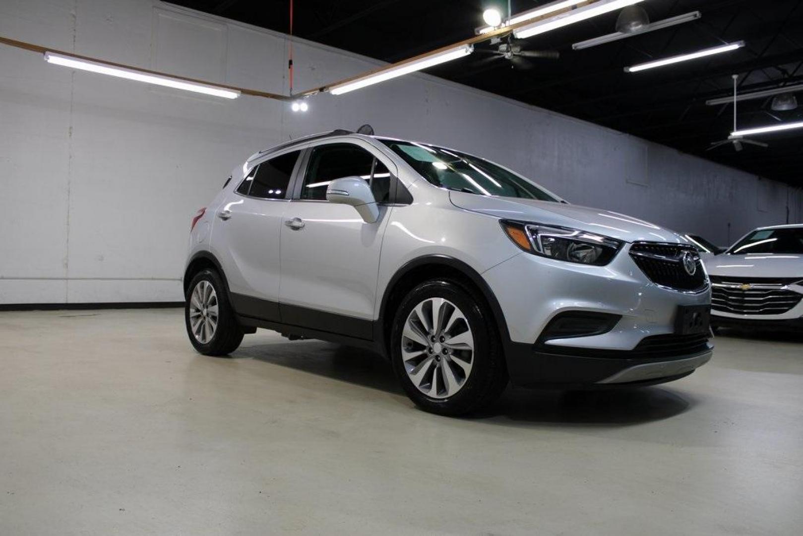 2019 Quicksilver Metallic /Ebony Buick Encore Preferred (KL4CJASBXKB) with an ECOTEC 1.4L I4 SMPI DOHC Turbocharged VVT engine, Automatic transmission, located at 15300 Midway Rd., Addison, TX, 75001, (972) 702-0011, 32.958321, -96.838074 - Photo#5