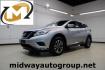 2017 Brilliant Silver Metallic /Graphite Nissan Murano S (5N1AZ2MG4HN) with an 3.5L V6 engine, CVT transmission, located at 15300 Midway Rd., Addison, TX, 75001, (972) 702-0011, 32.958321, -96.838074 - Photo#0