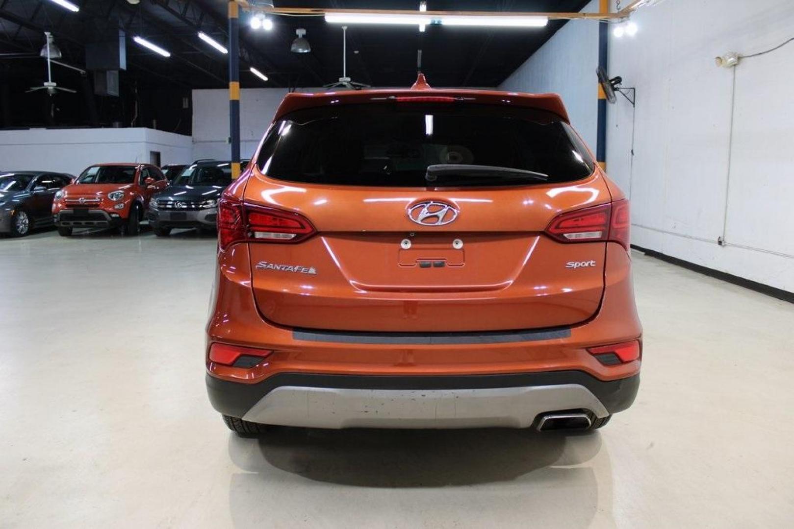 2017 Canyon Copper /Beige Hyundai Santa Fe Sport 2.4 Base (5XYZT3LB1HG) with an 2.4L I4 DGI DOHC 16V engine, Automatic transmission, located at 15300 Midway Rd., Addison, TX, 75001, (972) 702-0011, 32.958321, -96.838074 - Photo#7