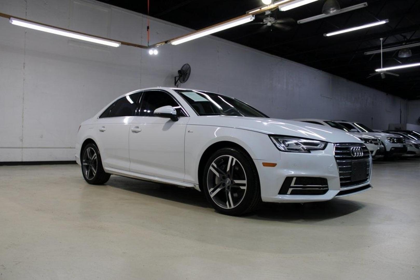 2017 Glacier White /Gray Audi A4 2.0T Premium Plus (WAULNAF46HN) with an 2.0L I4 TFSI DOHC engine, Automatic transmission, located at 15300 Midway Rd., Addison, TX, 75001, (972) 702-0011, 32.958321, -96.838074 - Photo#6