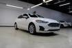 2019 White Platinum /Ebony Ford Fusion SE (3FA6P0HD9KR) with an 1.5L EcoBoost engine, Automatic transmission, located at 15300 Midway Rd., Addison, TX, 75001, (972) 702-0011, 32.958321, -96.838074 - Photo#1