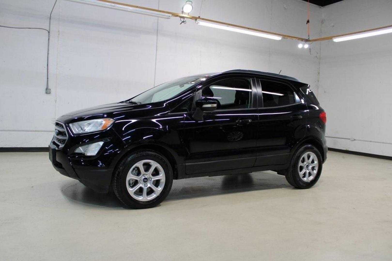 2018 Shadow Black /Ebony Black Ford EcoSport SE (MAJ3P1TE1JC) with an EcoBoost 1.0L I3 GTDi DOHC Turbocharged VCT engine, Automatic transmission, located at 15300 Midway Rd., Addison, TX, 75001, (972) 702-0011, 32.958321, -96.838074 - Photo#4