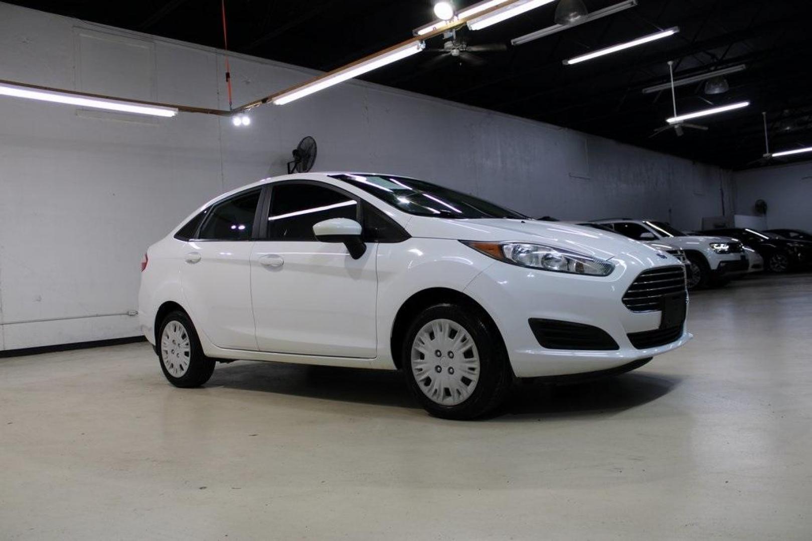 2017 Oxford White /Black Ford Fiesta S (3FADP4AJ9HM) with an 1.6L I4 Ti-VCT engine, Automatic transmission, located at 15300 Midway Rd., Addison, TX, 75001, (972) 702-0011, 32.958321, -96.838074 - Photo#6