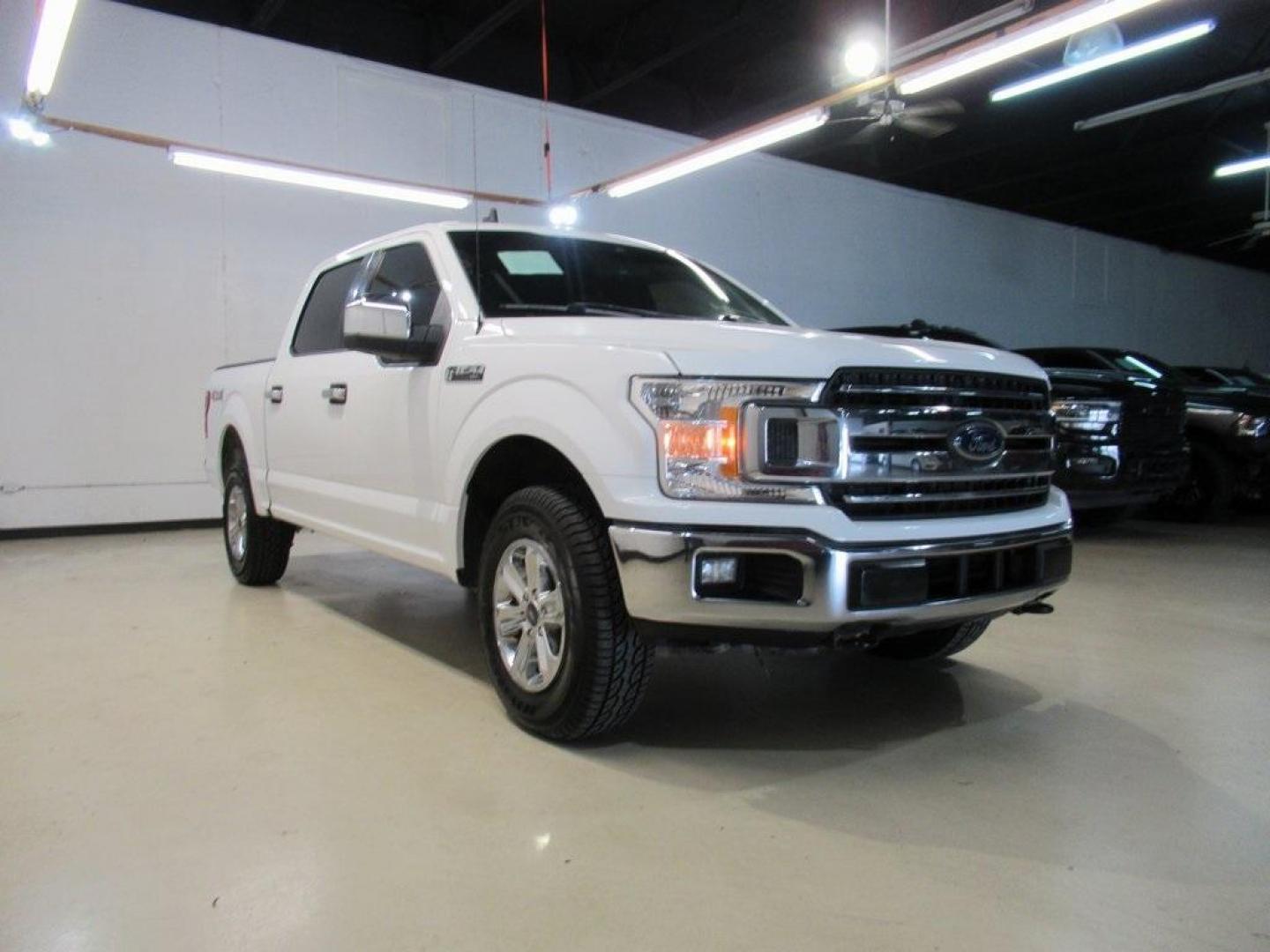 2019 Oxford White /Dark Earth Gray Ford F-150 XLT (1FTEW1E49KF) with an 3.5L V6 EcoBoost engine, Automatic transmission, located at 15300 Midway Rd., Addison, TX, 75001, (972) 702-0011, 32.958321, -96.838074 - HOME OF THE NO HAGGLE PRICE - WHOLESALE PRICES TO THE PUBLIC!! 4WD, Backup Camera, F-150 XLT, 4D SuperCrew, 3.5L V6 EcoBoost, 10-Speed Automatic, 4WD, Oxford White, Dark Earth Gray w/Cloth 40/20/40 Front Seat. Priced below KBB Fair Purchase Price!<br><br>Oxford White 2019 Ford F-150 XLT<br><br><br>A - Photo#1