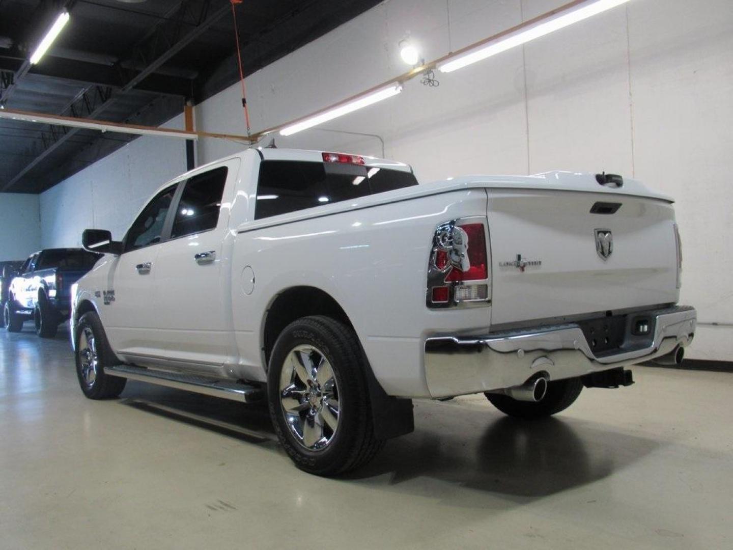 2019 Bright White Clearcoat /Diesel Gray/Black Ram 1500 Classic Lone Star (1C6RR6LT2KS) with an HEMI 5.7L V8 Multi Displacement VVT engine, Automatic transmission, located at 15300 Midway Rd., Addison, TX, 75001, (972) 702-0011, 32.958321, -96.838074 - HOME OF THE NO HAGGLE PRICE - WHOLESALE PRICES TO THE PUBLIC!! 1500 Classic Lone Star, 4D Crew Cab, HEMI 5.7L V8 Multi Displacement VVT, 8-Speed Automatic, RWD, Bright White Clearcoat, Diesel Gray/Black Cloth. Odometer is 29987 miles below market average!<br><br>Bright White Clearcoat 2019 Ram 1500 - Photo#1