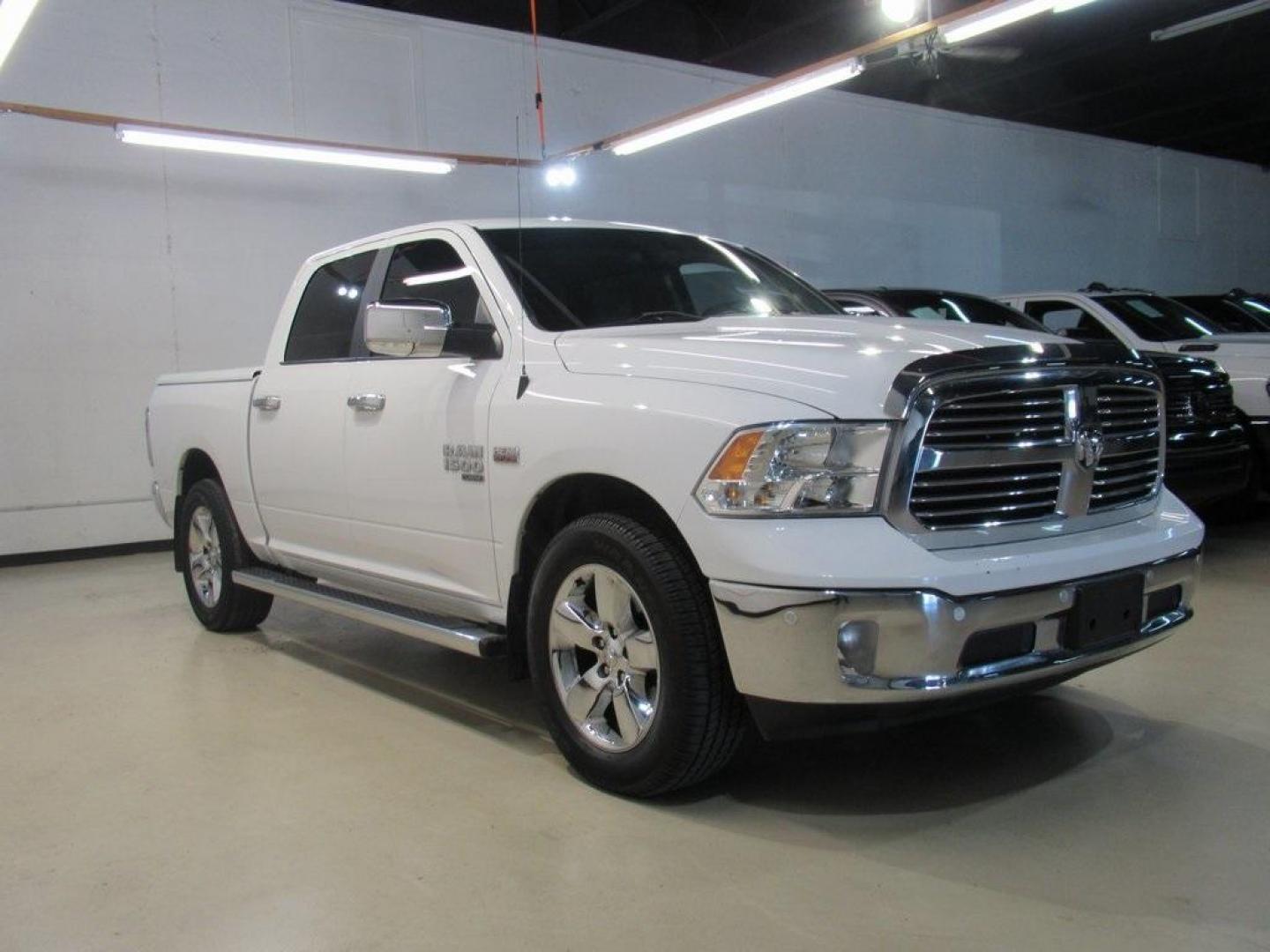 2019 Bright White Clearcoat /Diesel Gray/Black Ram 1500 Classic Lone Star (1C6RR6LT2KS) with an HEMI 5.7L V8 Multi Displacement VVT engine, Automatic transmission, located at 15300 Midway Rd., Addison, TX, 75001, (972) 702-0011, 32.958321, -96.838074 - HOME OF THE NO HAGGLE PRICE - WHOLESALE PRICES TO THE PUBLIC!! 1500 Classic Lone Star, 4D Crew Cab, HEMI 5.7L V8 Multi Displacement VVT, 8-Speed Automatic, RWD, Bright White Clearcoat, Diesel Gray/Black Cloth. Odometer is 29987 miles below market average!<br><br>Bright White Clearcoat 2019 Ram 1500 - Photo#3